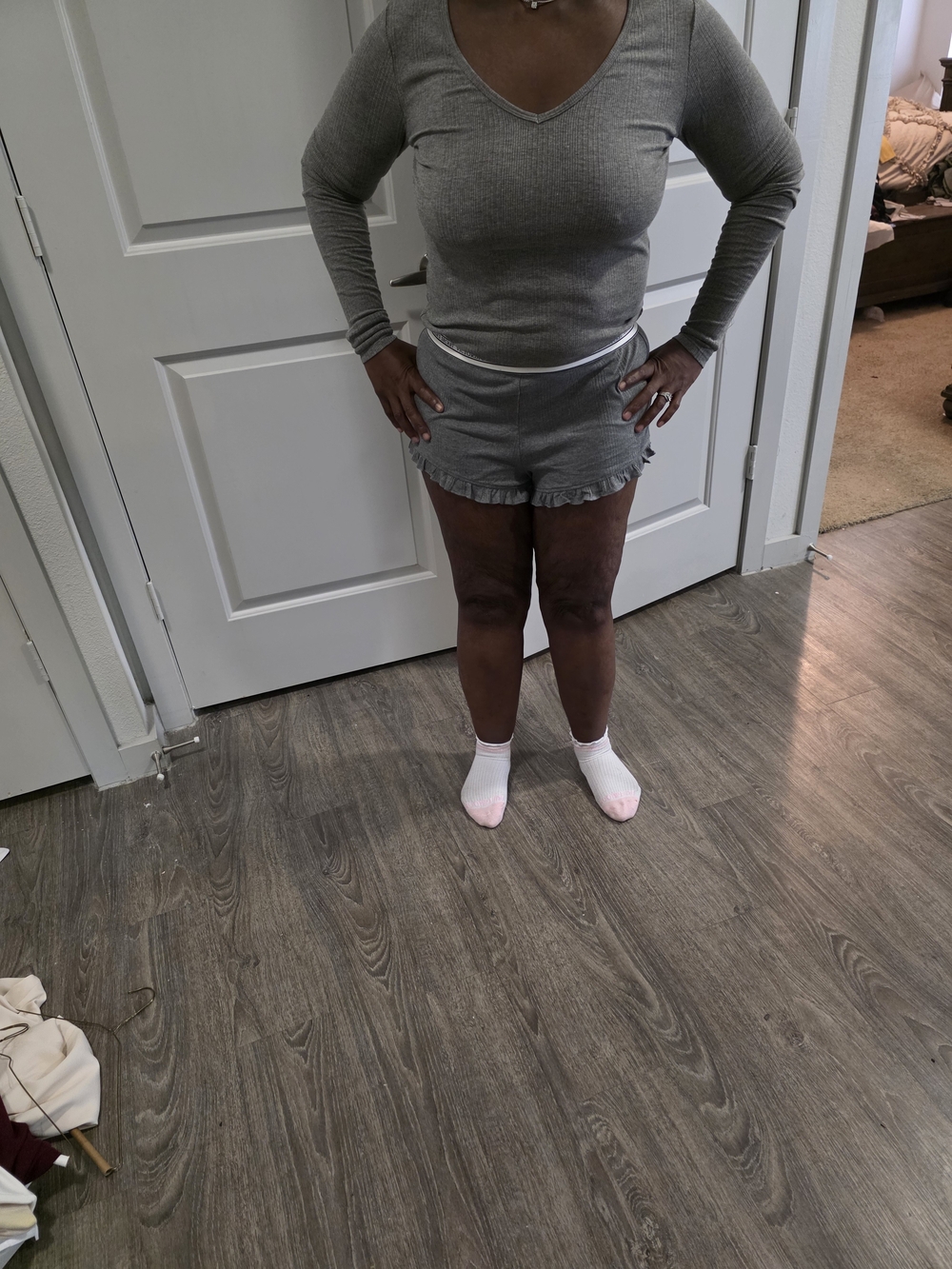 Victoria's Secret Gray Athletic Lounge Shorts